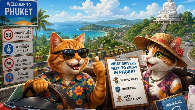 What Drivers Need to Know in Phuket: Traffic Rules, Insurance, and Local Regulations