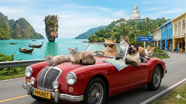 Why Drive Around the Phuket Island: Freedom of Routes and Cost Savings