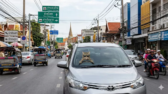 Toyota Yaris rental in Phuket. Pros and benefits.