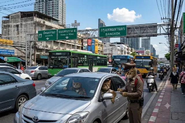 What to do If stopped by traffic police in Thailand