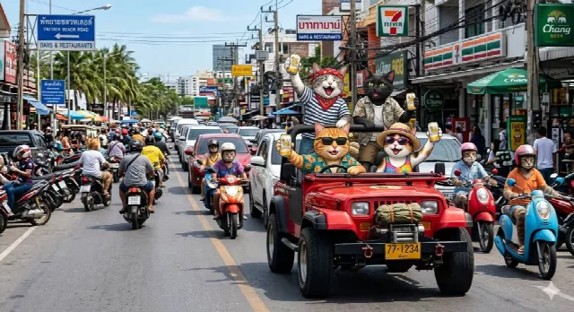 What is the penalty for drunk driving in Thailand for foreigners?